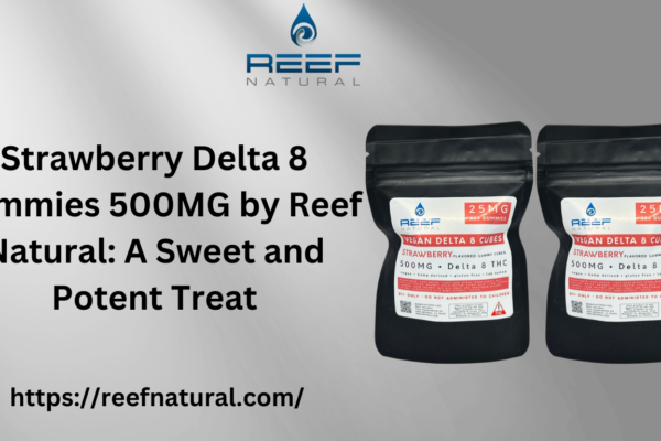 Strawberry Delta 8 Gummies 500MG