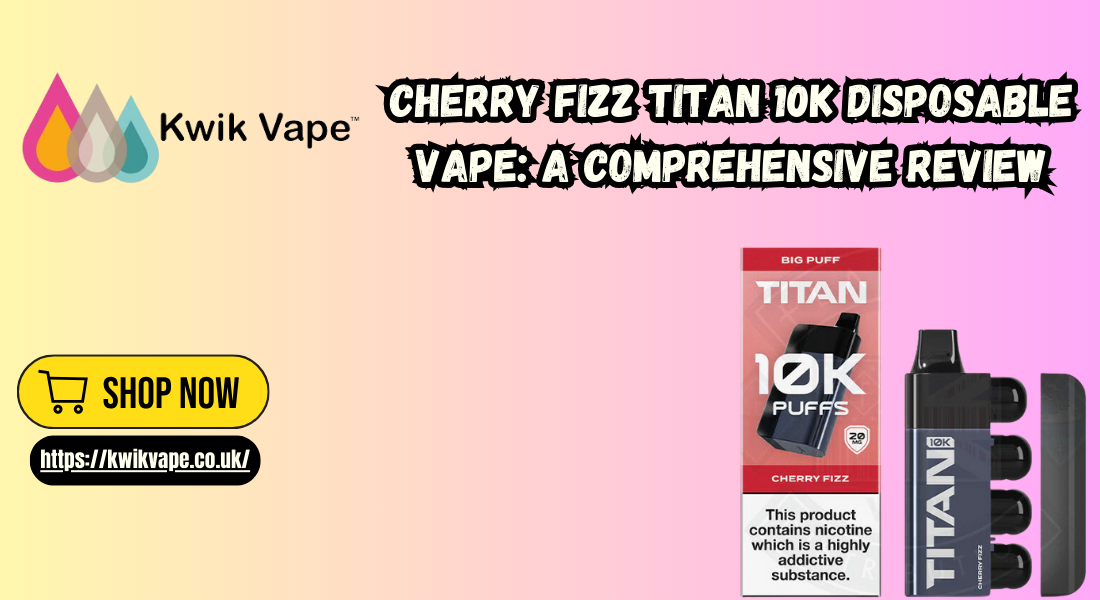 Cherry Fizz Titan 10K Disposable Vape