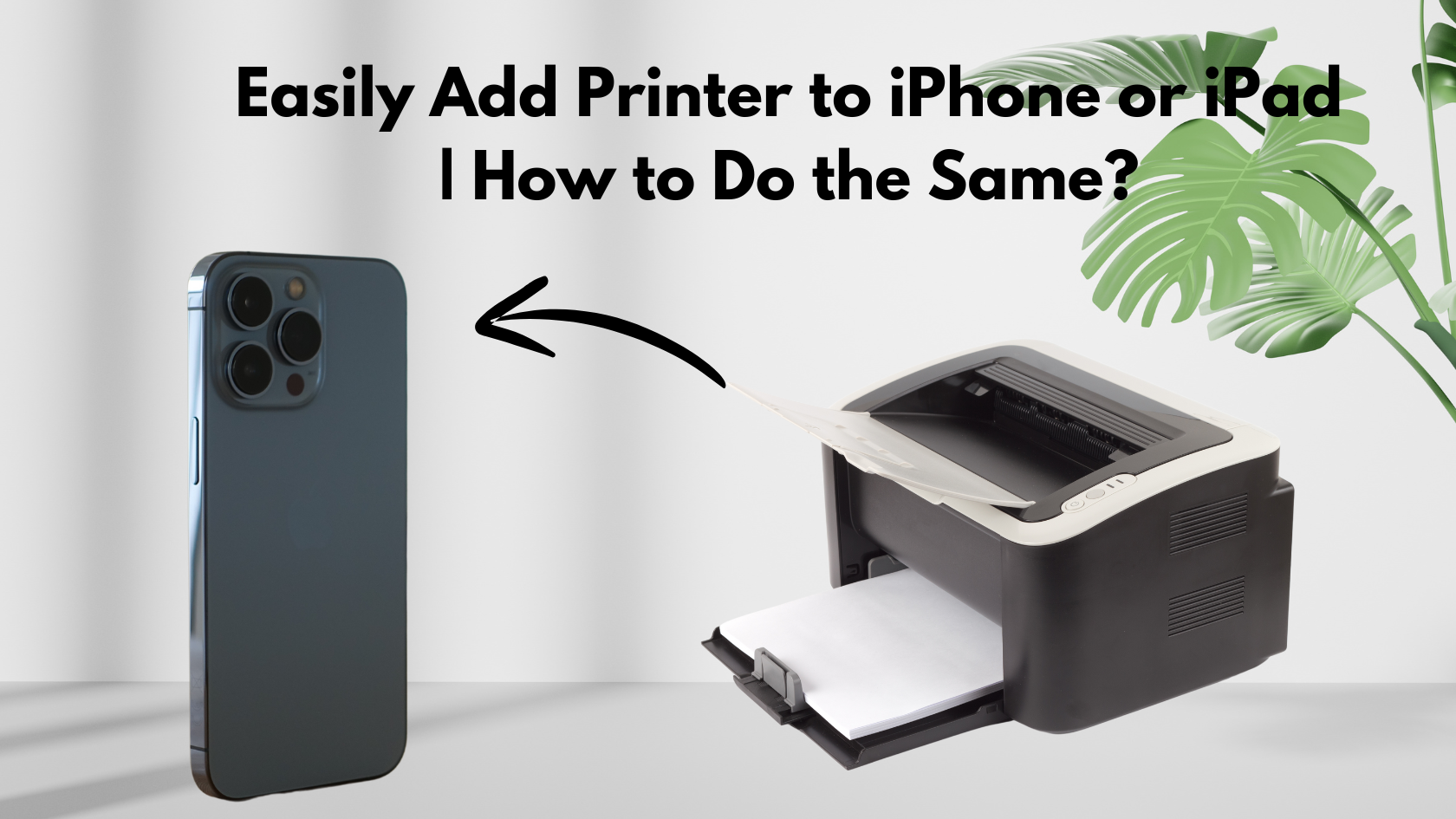 Add Printer to iPhone