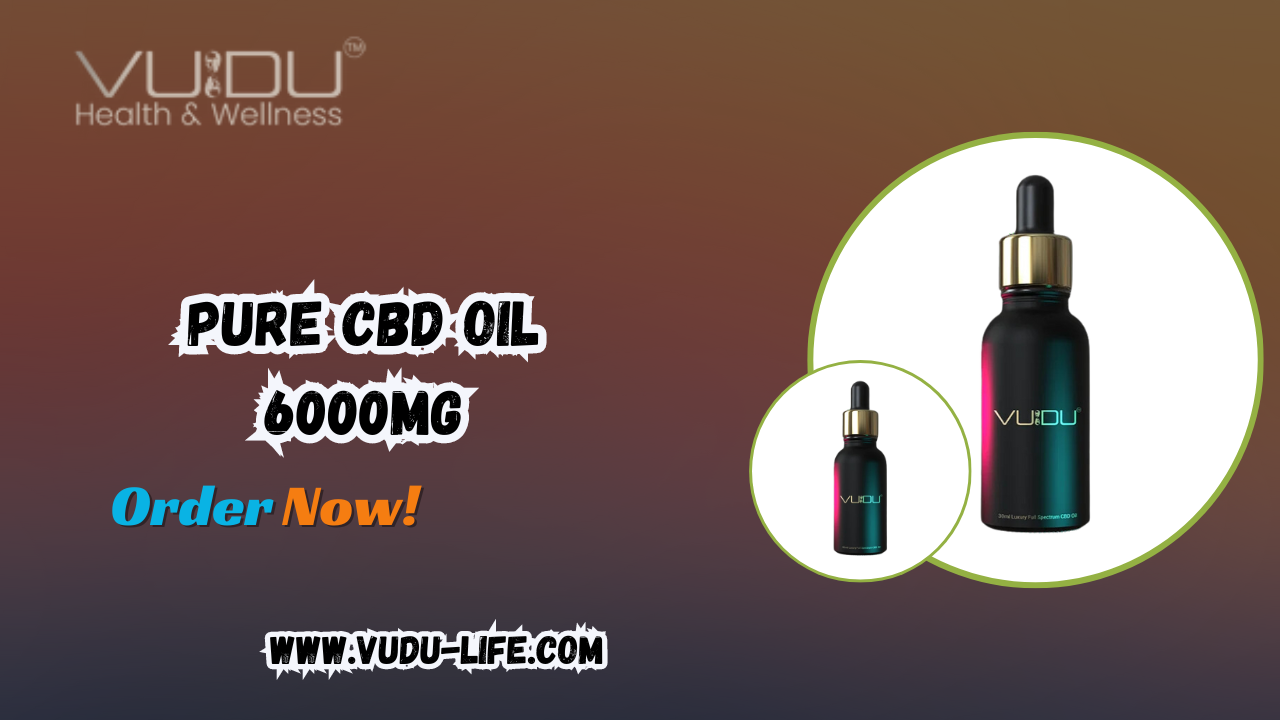 Pure CBD Oil 6000mg