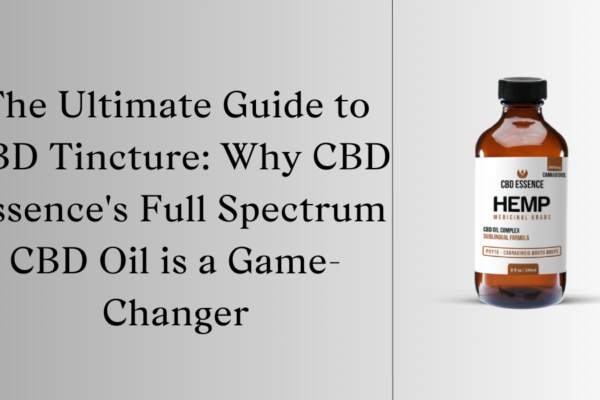 CBD tincture