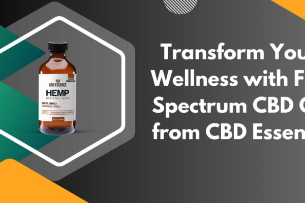 Full Spectrum CBD Oil