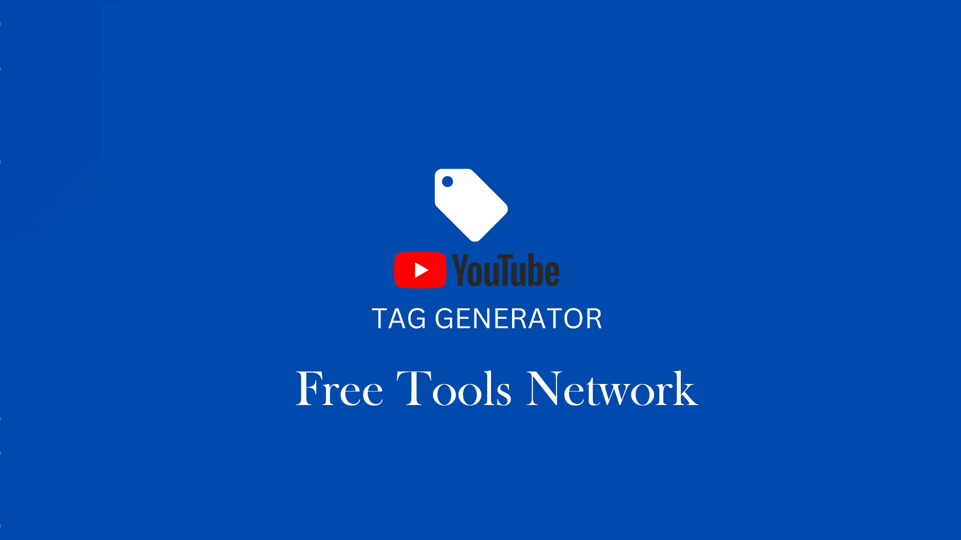 youtube tags generator