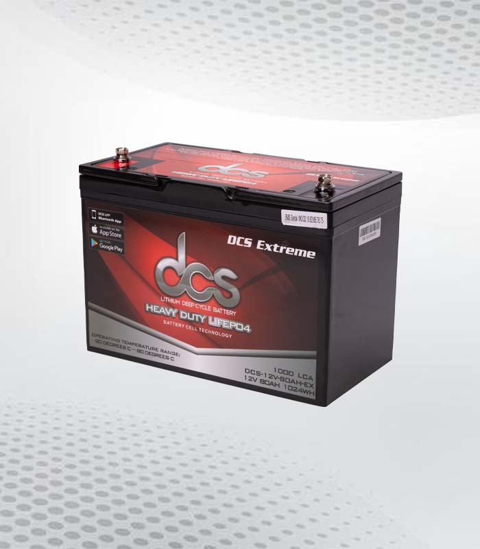 Lithium Deep Cycle Marine Battery