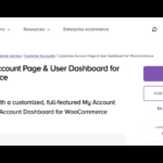 WooCommerce My Account page
