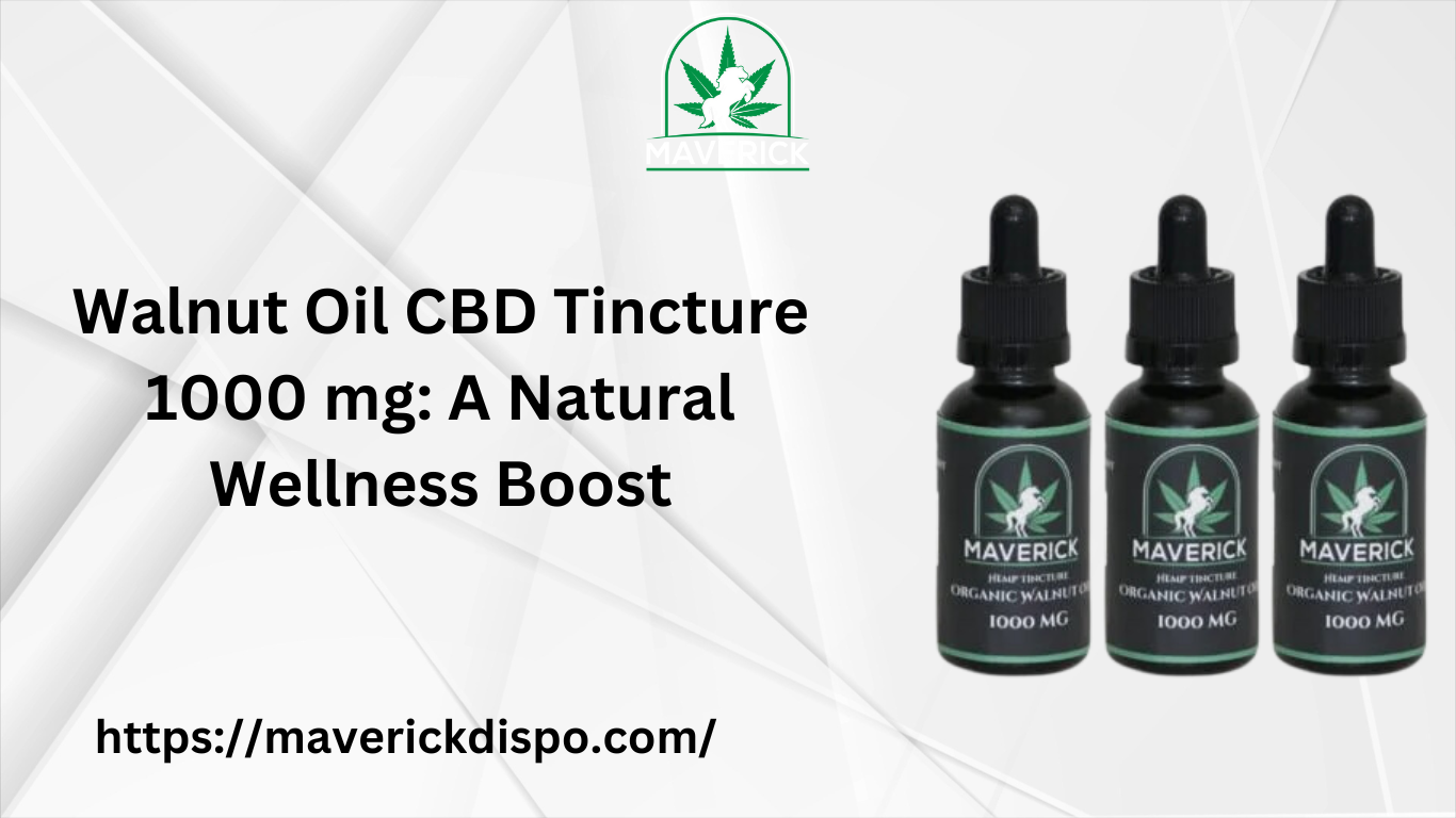 Walnut Oil CBD Tincture 1000 mg