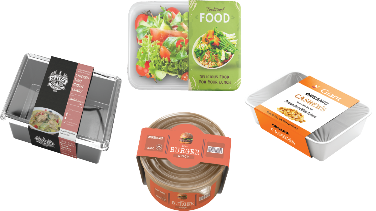 Printed Packaging For Food Sleeves