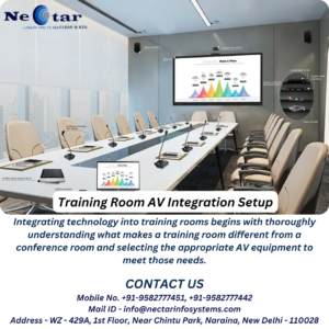 Training Room AV Integration Setup