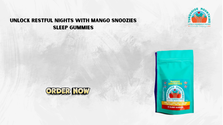 Mango Snoozies Sleep Gummies