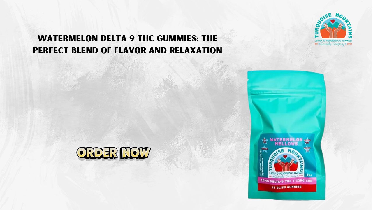 Watermelon Delta 9 THC Gummies