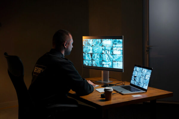 A professional man at a desk, symbolizing the services of Reliable Surveillance Investigation & Civil Services.