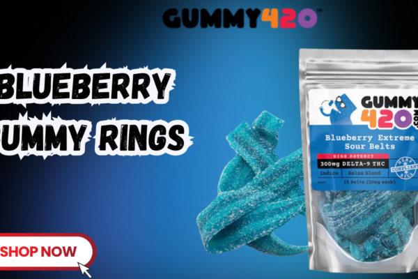 Blueberry Gummy Rings