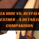 elk hide leather