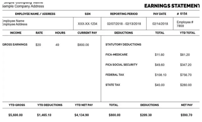 Paystub Creator